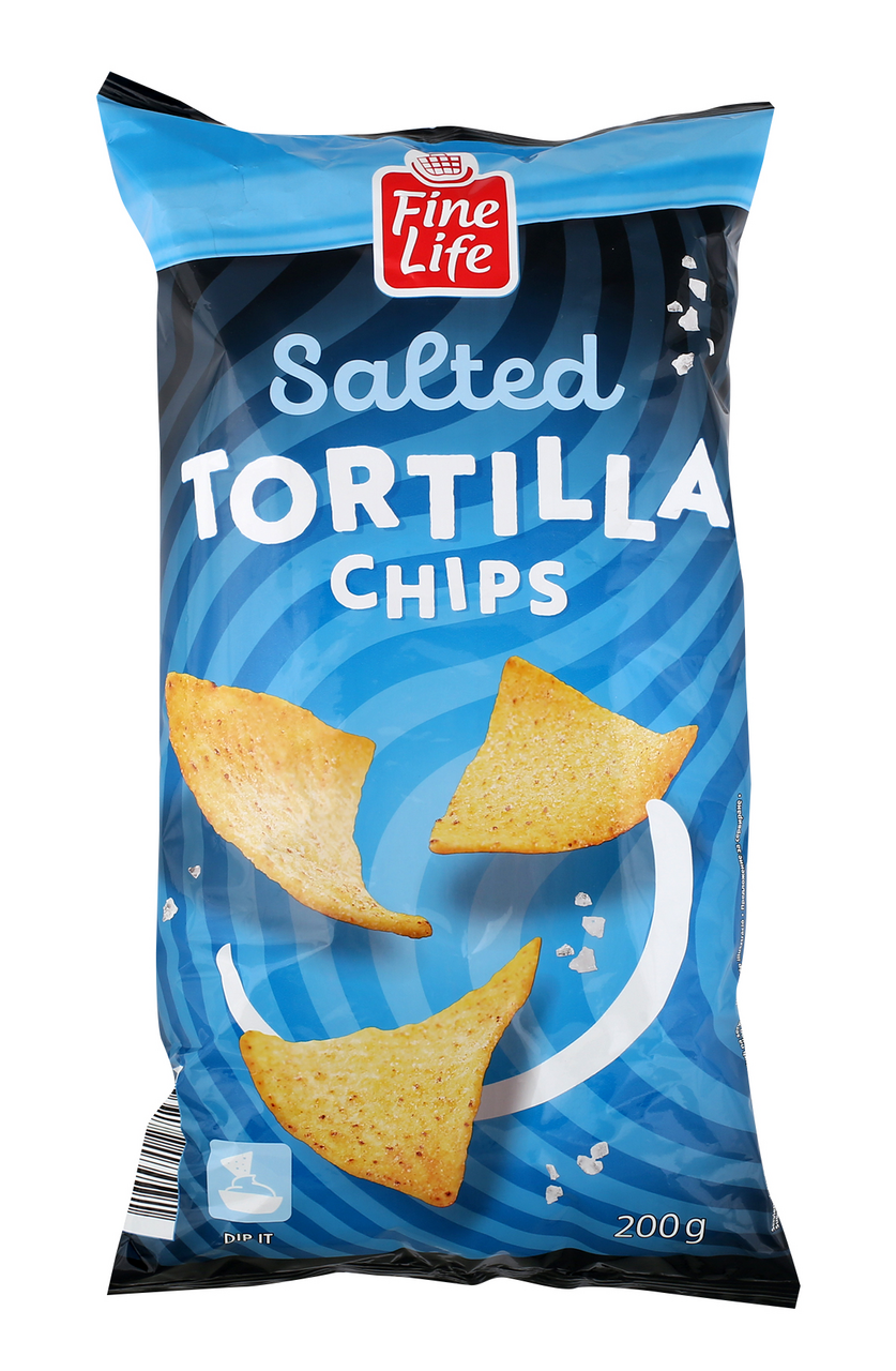Fine Life Тортила чипс натюр 200г