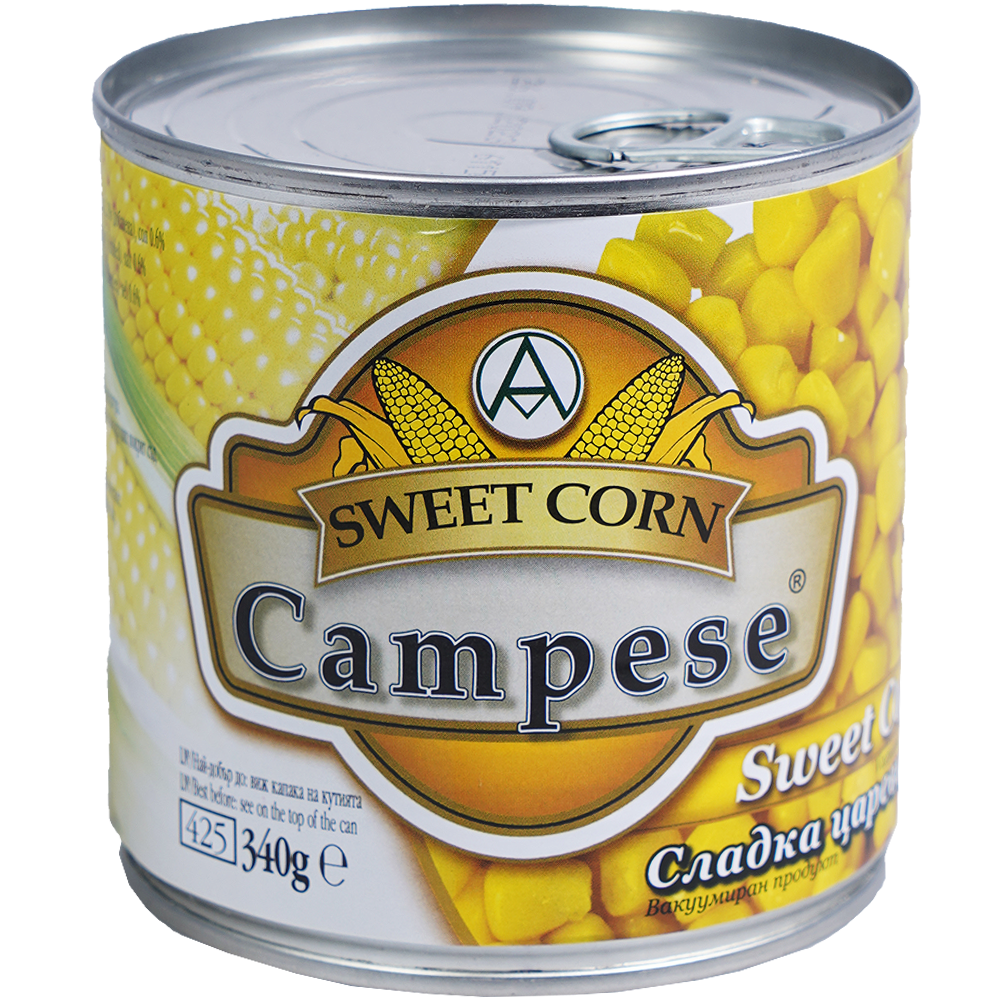 Campese Сладка царевица 340г