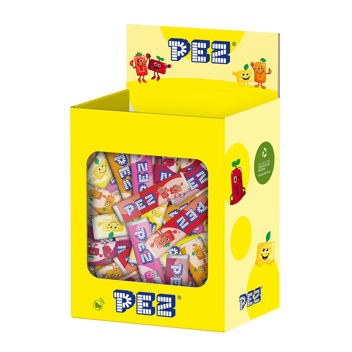 PEZ Бонбони пълнител с плодов аромат 100бр, 850г