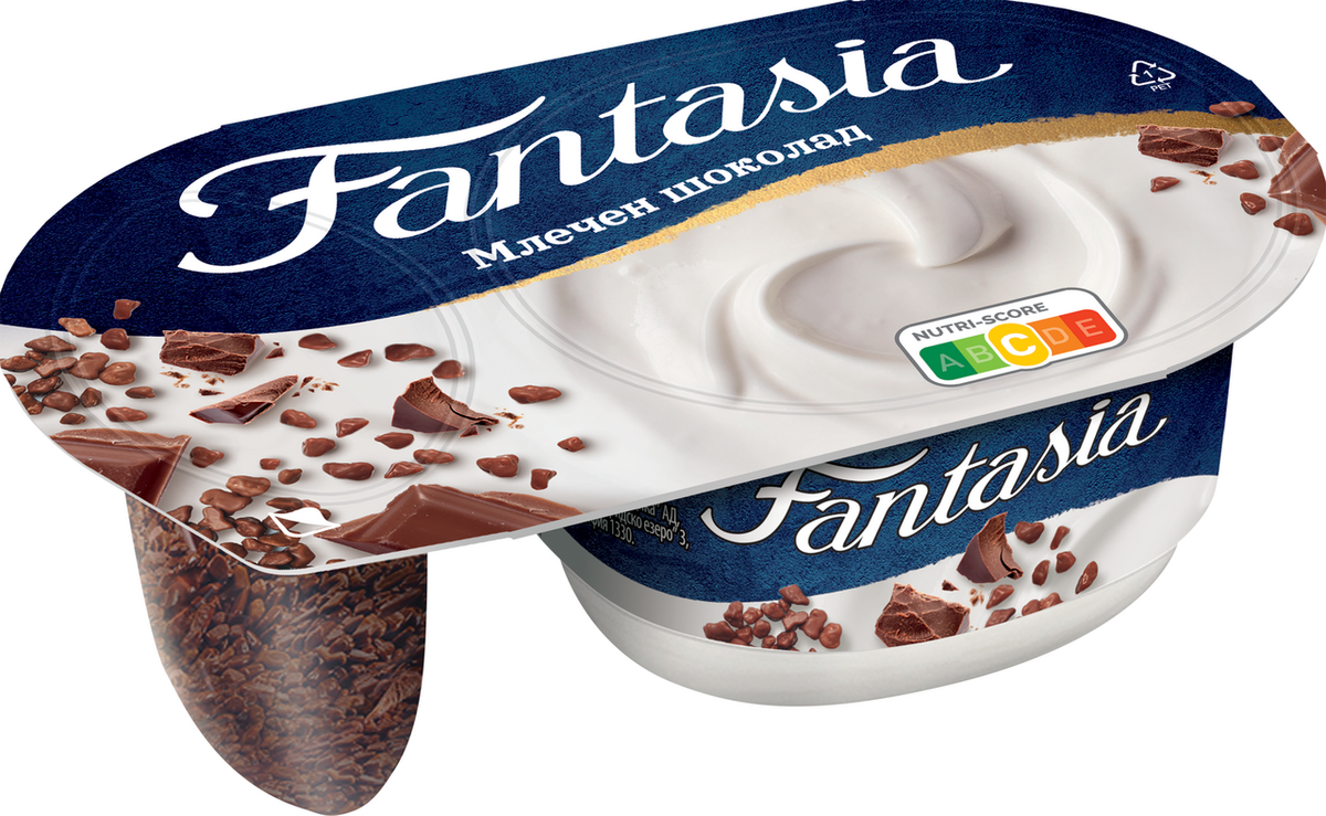 Fantasia Млечен десерт с шоколад 106г