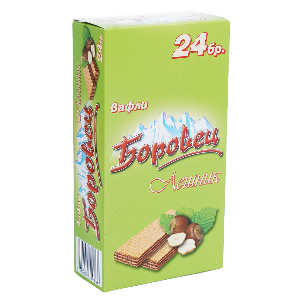 БОРОВЕЦ Вафла с лешников крем 550г