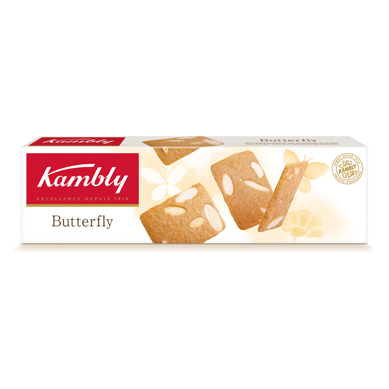 100гр. Бисквити Бътерфлай Кембли / Kambly