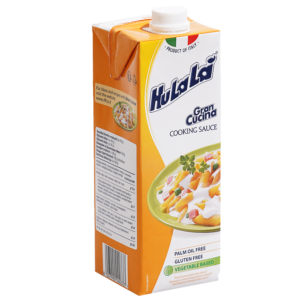 HULALA Готварски сос 23% UHT 1л