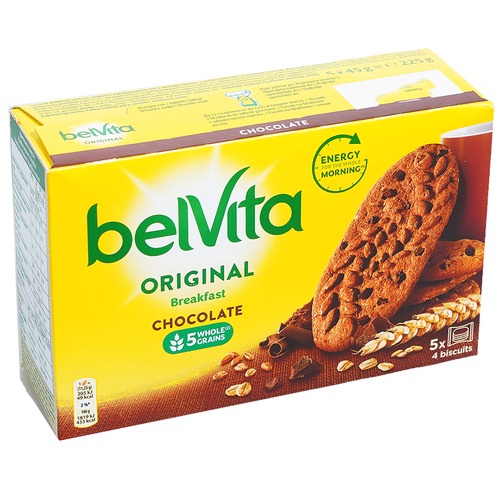 belVita Бисквити шоколад 225г