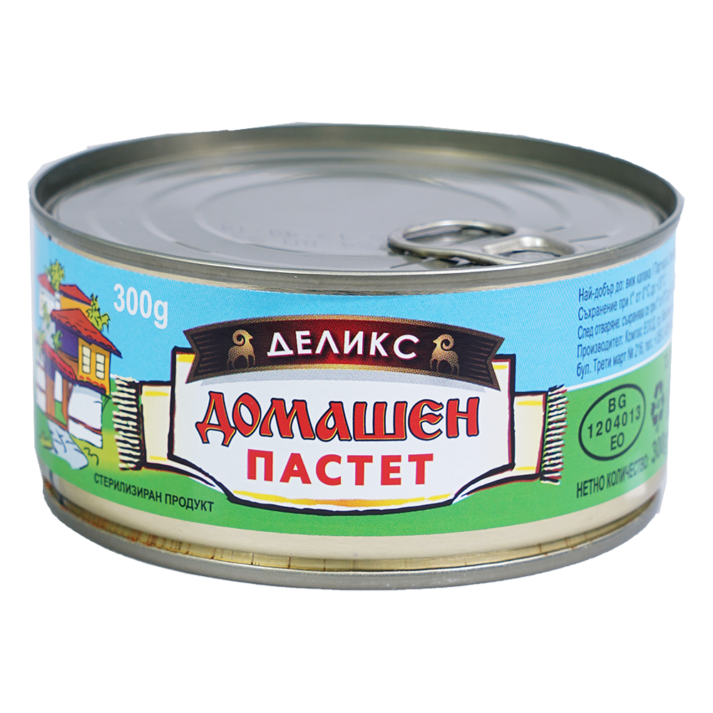 ДЕЛИКС Пастет дамошен 300г