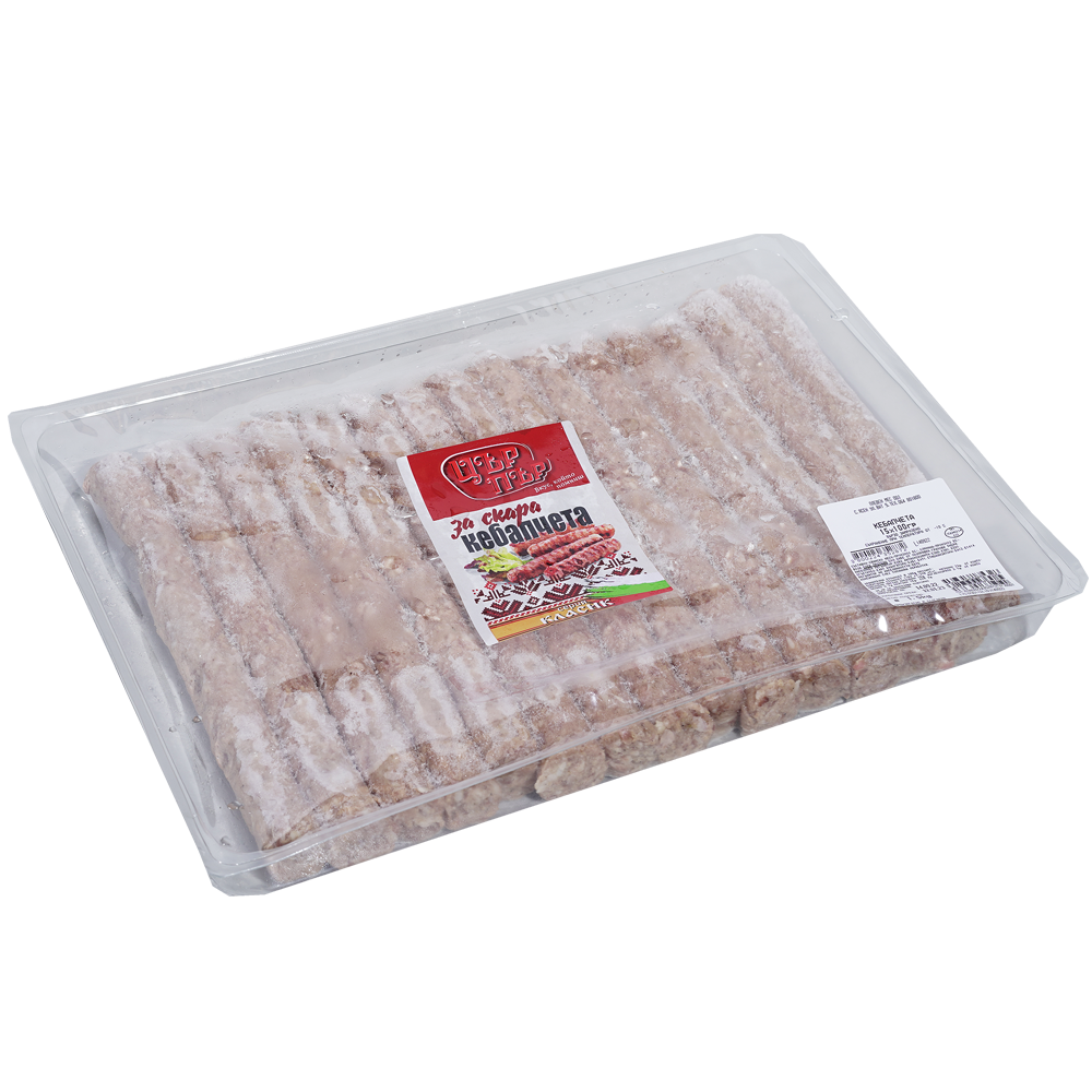 ЦЪР-ПЪР Кебапче ( 15 х 100 г ) 1,5 кг