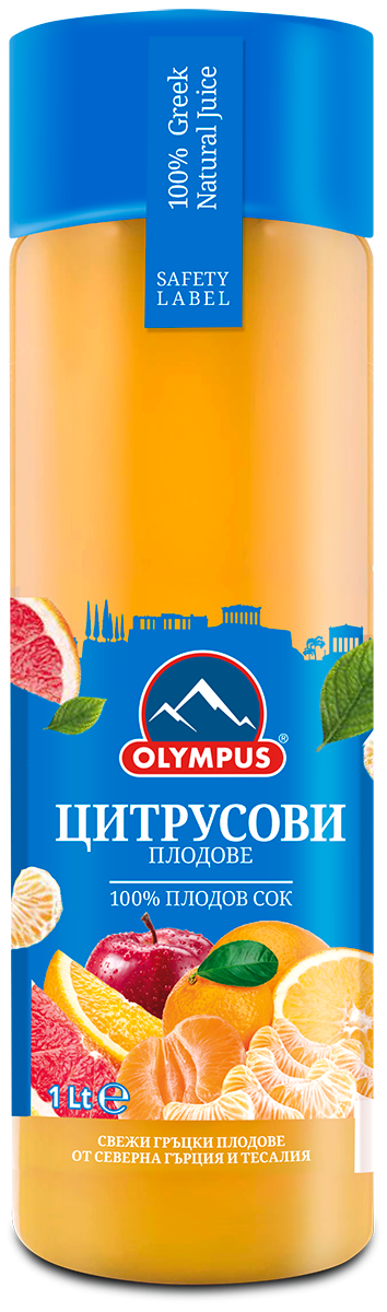 OLYMPUS 100% Натурален сок от цитрусови плодове 1л
