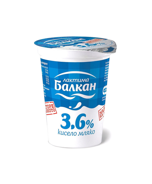 БАЛКАН Кисело мляко 3,6 % 400 г