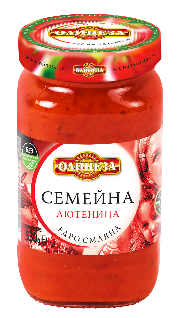 ОЛИНЕЗА Лютеница семейна 530 г