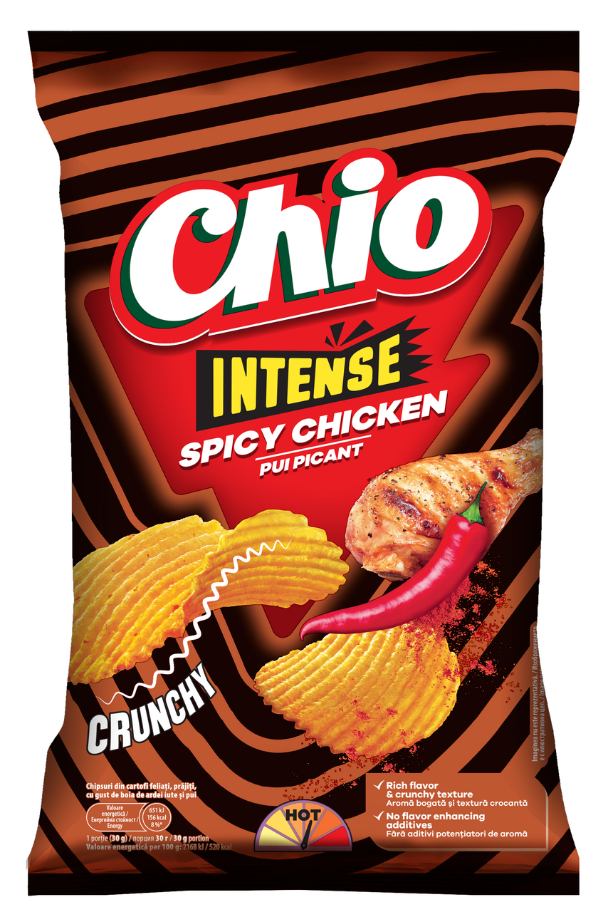 CHIO Чипс Интенс пикантно пиле 120г