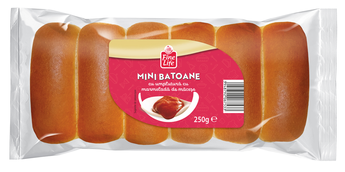 Fine Life Кифлички с ябълков мармалад 250г