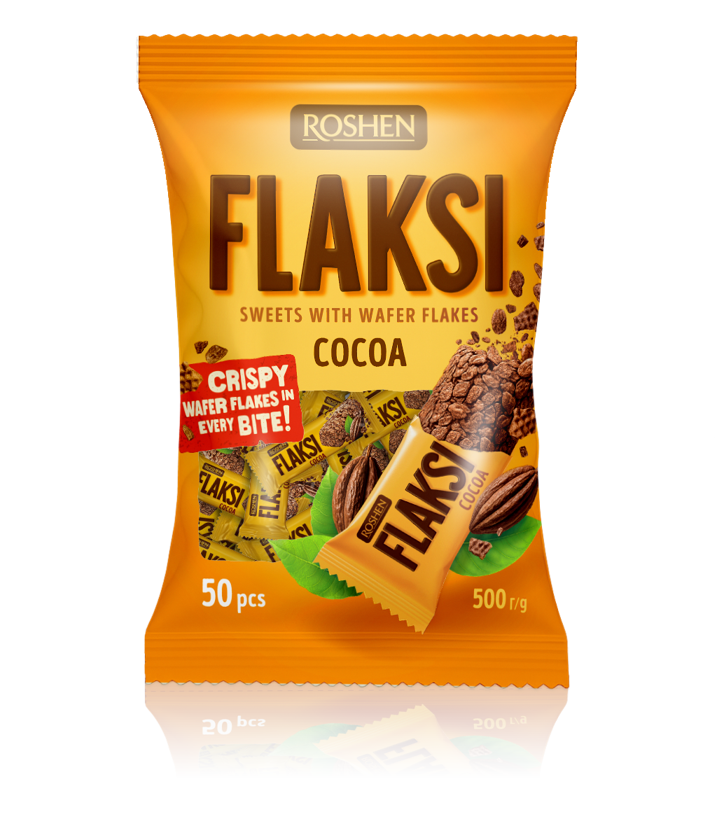 ROSHEN FLAKSI Бонбони какао 500 г