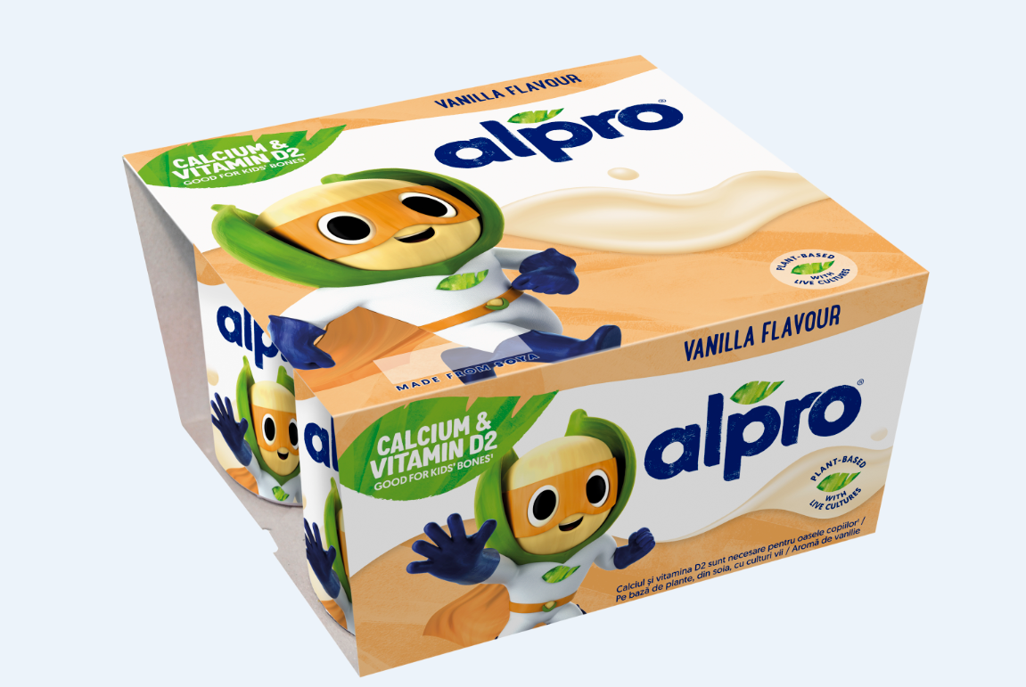 alpro Соя ванилия kids 4 х 115 г
