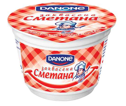DANONE Заквасена сметана 200г
