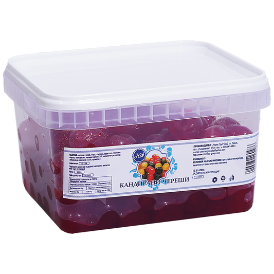 Cherries Group Озахарени череши 900г