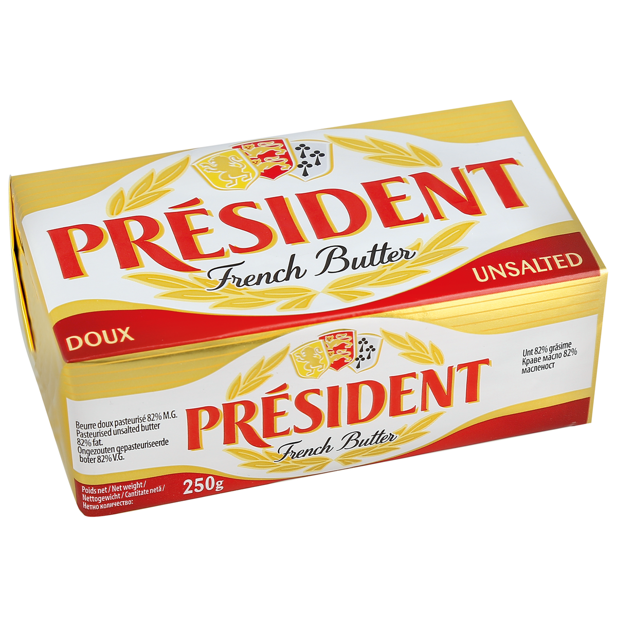 PRESIDENT Френско масло 250г