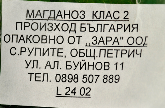 Магданоз свеж