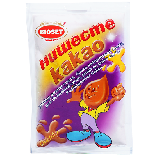 BIOSET Нишесте Какао 5 бр x 60 г
