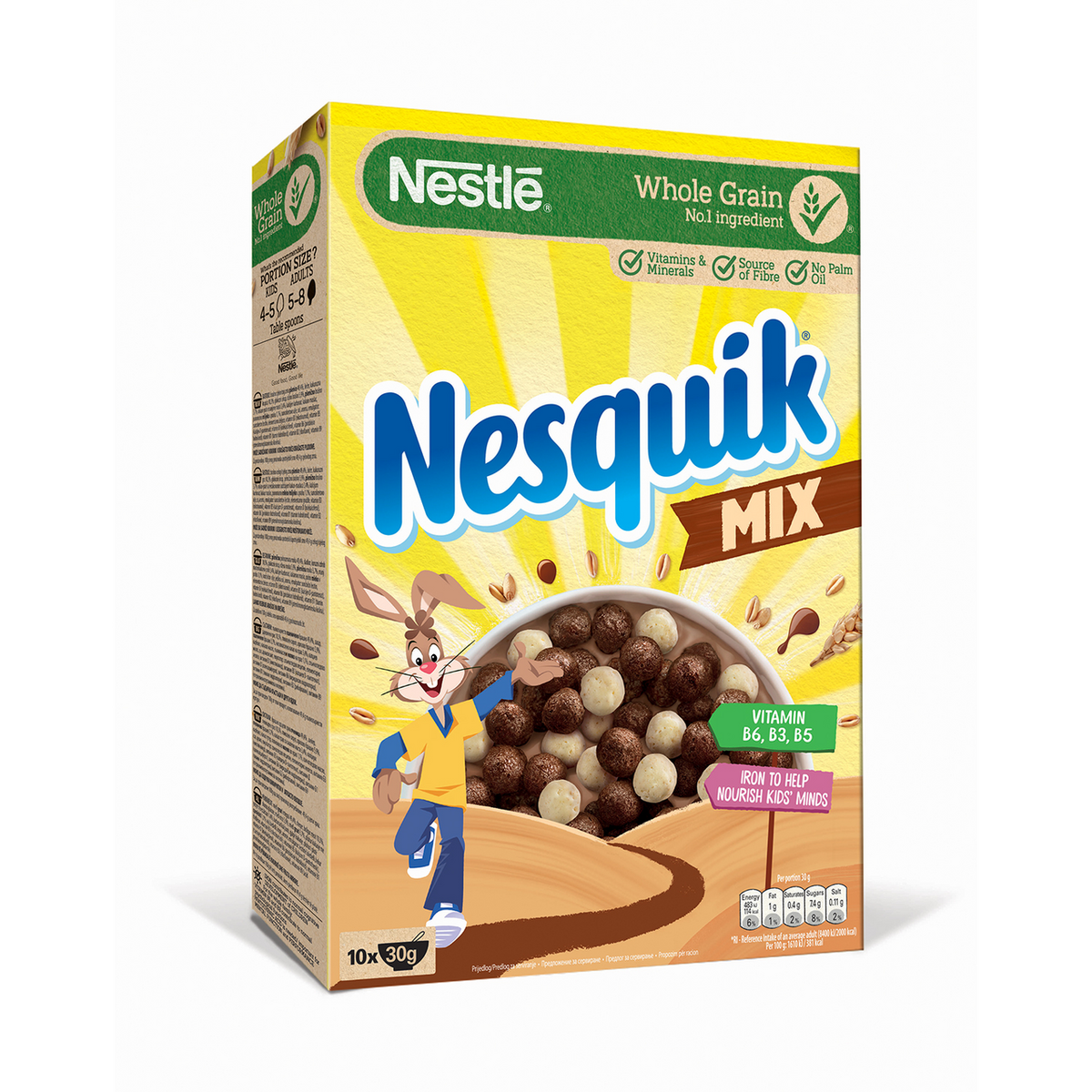 Nesquik Зърнена закуска дуо 325 г