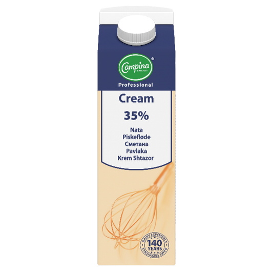 Campina Млечна сметана 35% 1л