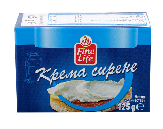 Fine Life Крема сирене 125г