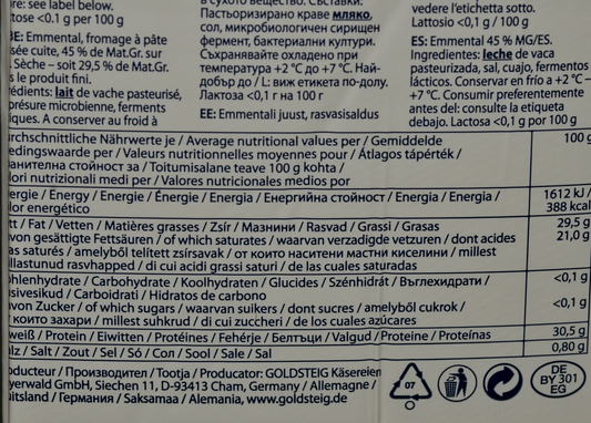 GOLDSTEIG Ементал ~2.5кг