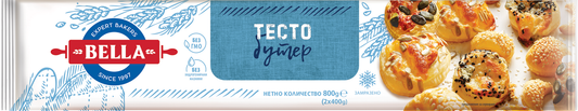 БЕЛЛА Бутер тесто класик 800г