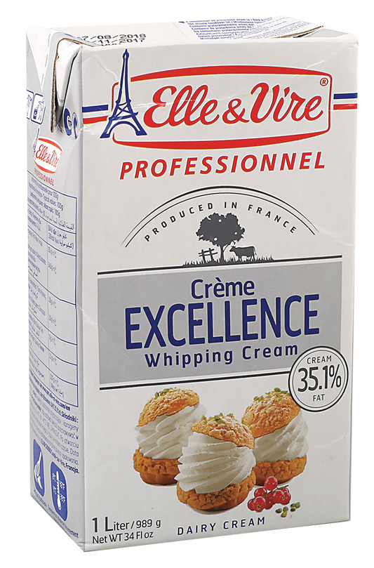 Elle&Vire Сладкарска сметана 35% 1 л