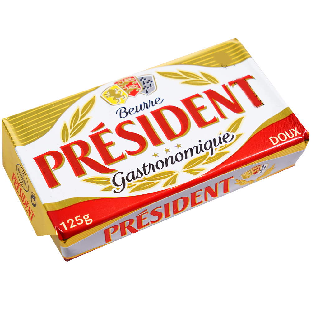 PRESIDENT Масло 125г