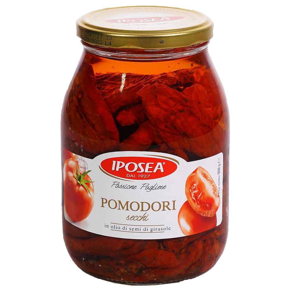 IPOSEA Сушени домати в олио 900г