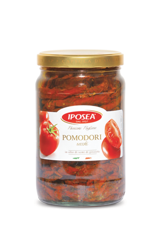 IPOSEA Сушени домати в олио 900г