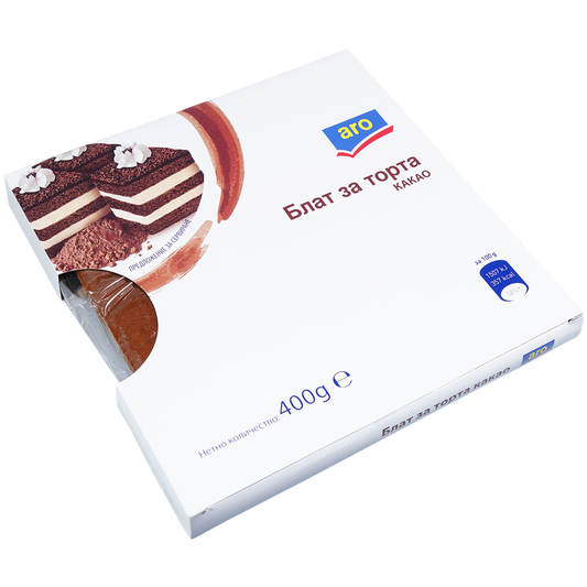 aro Блат за торта какао 400г