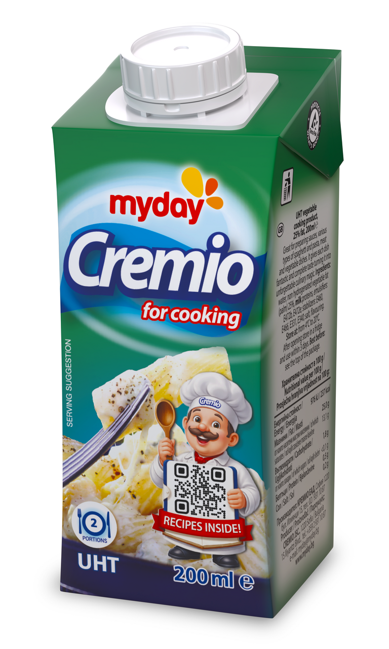 my day Cremio Готварски растителен продукт 25% 3 х 200 мл