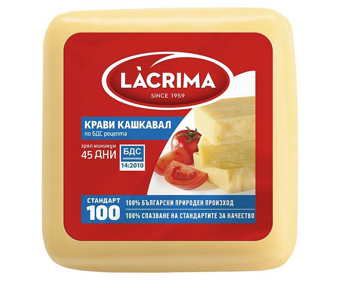 LACRIMA Краве кашкавал БДС 750г