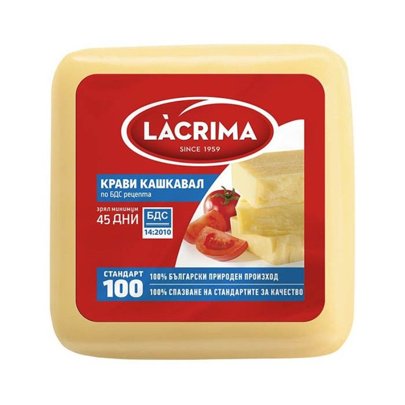 LACRIMA Краве кашкавал БДС 400г