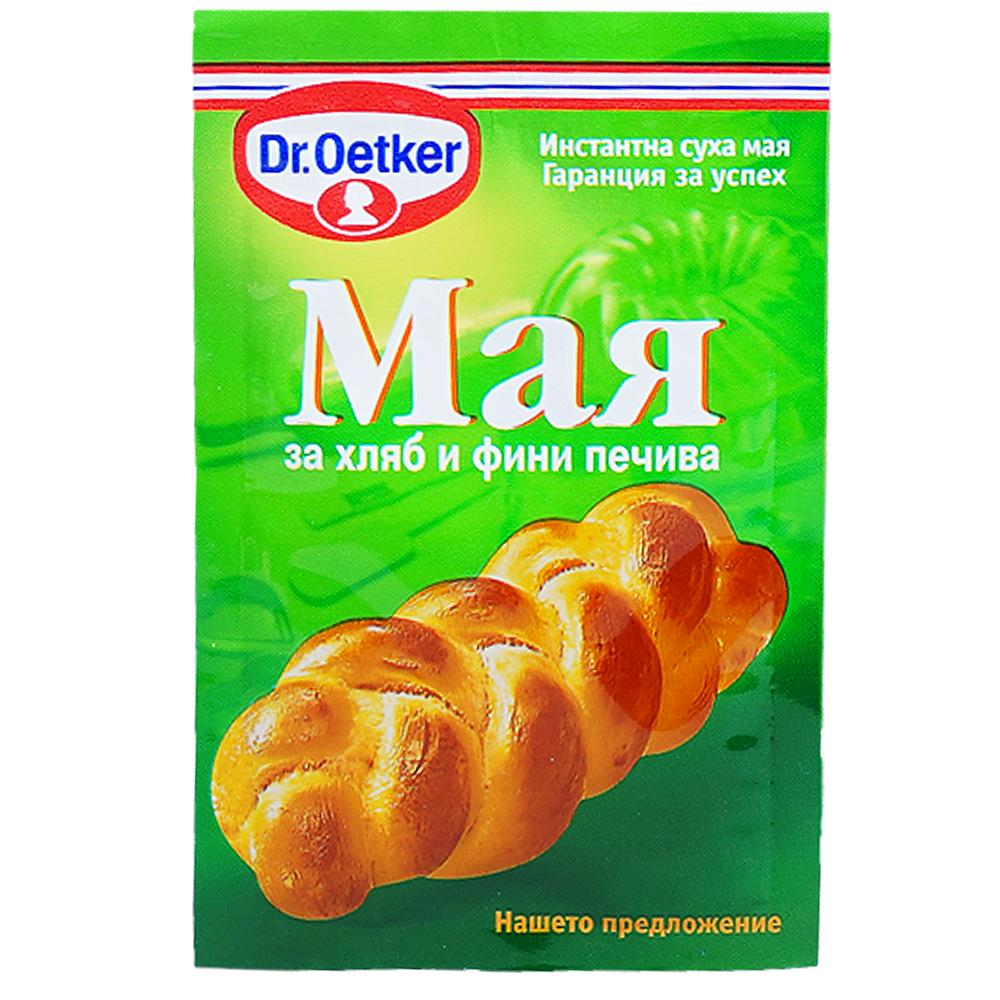 Dr.Oetker Суха мая 4 бр x 7 г