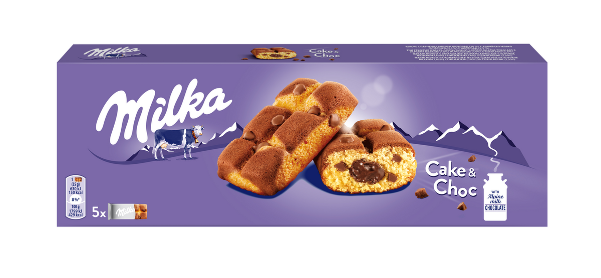 Milka Бисквити шоко кейк 175г