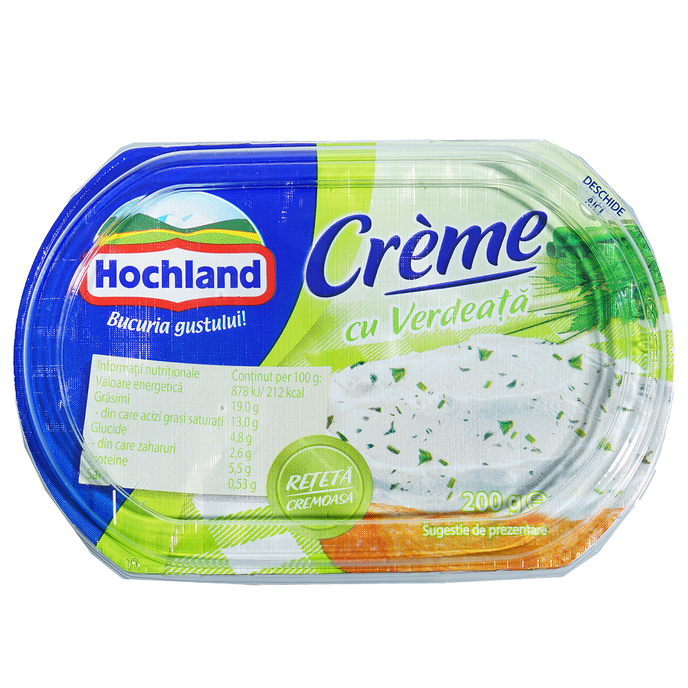 Hochland Крема сирене с подправки 200г