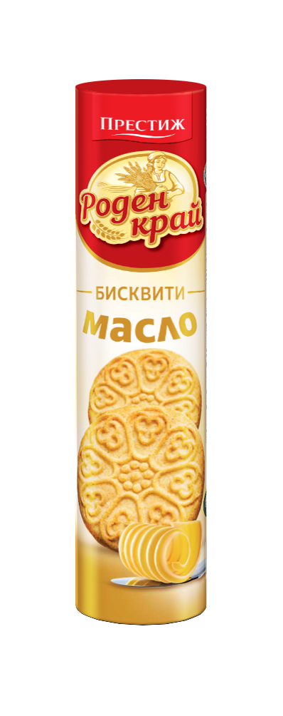 РОДЕН КРАЙ Бисквити с масло 3 бр x 165 г