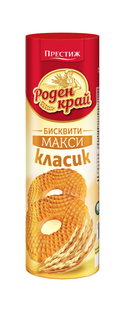 РОДЕН КРАЙ Бисквити с класик 3 бр x 230 г