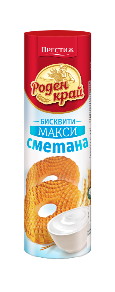 РОДЕН КРАЙ Бисквити със сметана 3 бр x 230 г