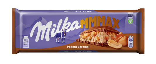 Milka Шоколад фъстъци и карамел 276г