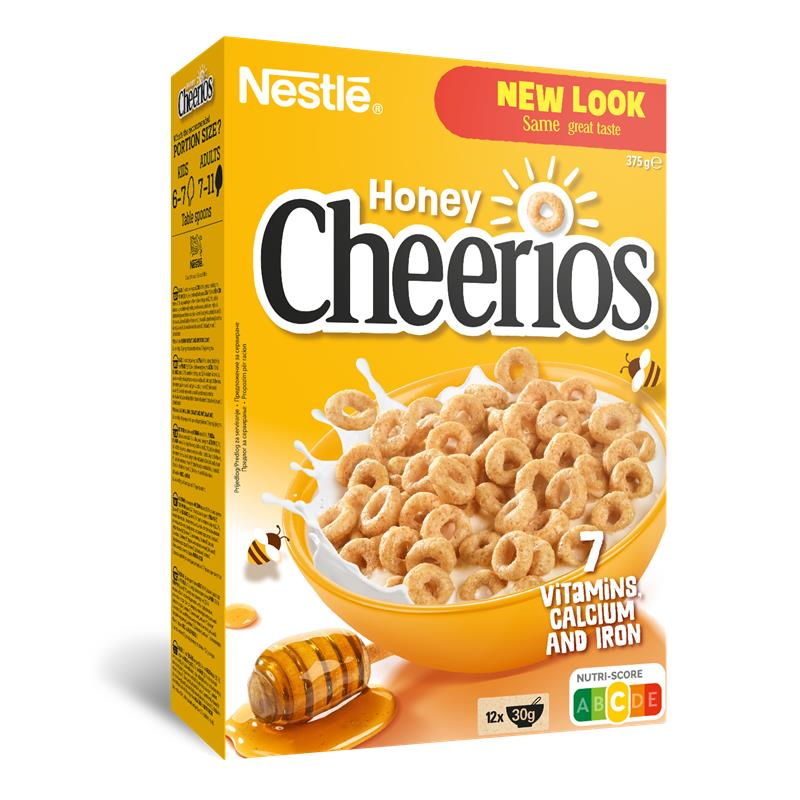 Cheerios Зърнена закуска с мед 375г
