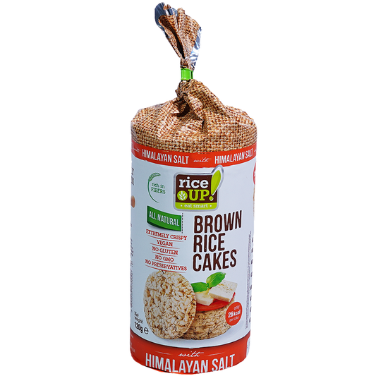 RICE UP Оризови бисквити с хималайска сол 120г
