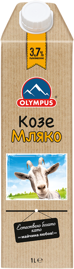 OLYMPUS Прясно мляко козе 3.7% 1л