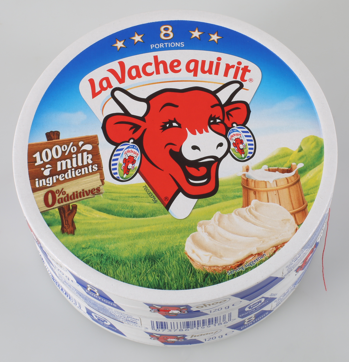 La Vache qui rit Топено сирене (3 бр x 120 г) 360 г
