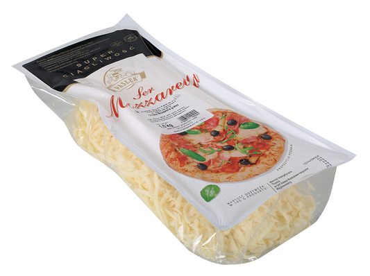 PASLEK Моцарела за пица настъргана 1,5 кг