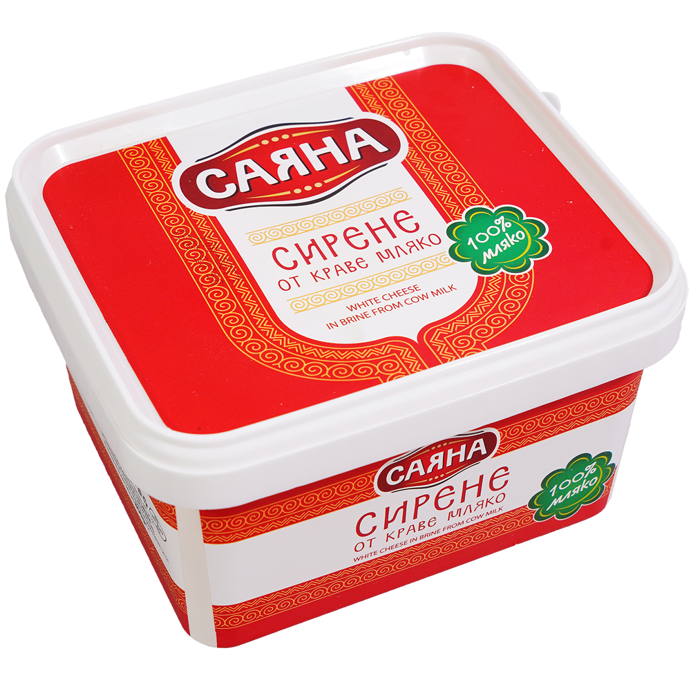 САЯНА Сирене краве кутия 800г