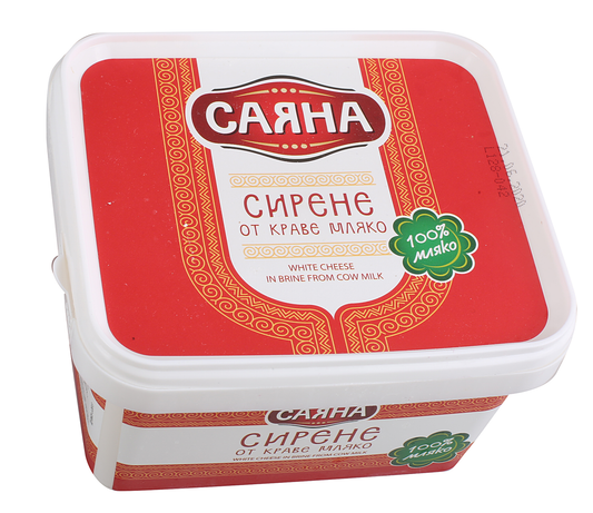 САЯНА Сирене краве кутия 800г