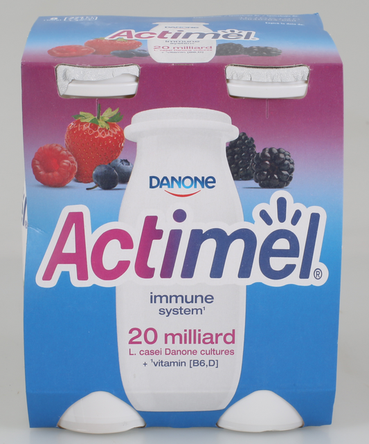 Actimel Напитка горски плод 4 бр х 100 г / 400 г